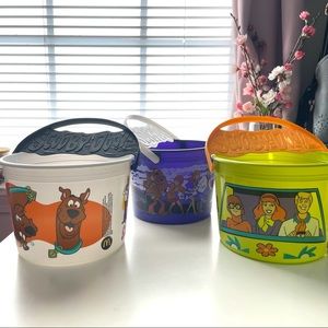 Scooby-Doo: Three small Kids Buckets/ Baskets!